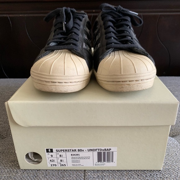 Adidas x BAPE x Undefeated Superstar - Picture 4 of 6